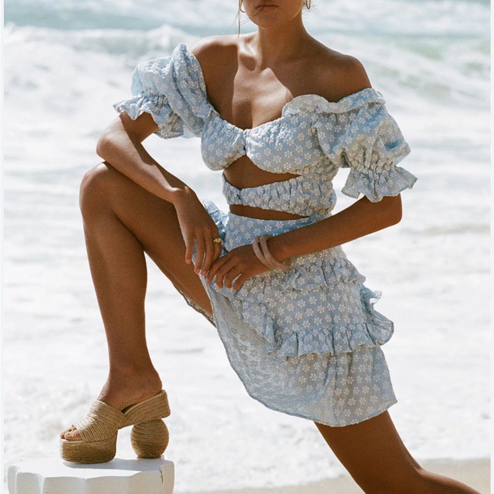 SABO Jaycee dress-floral ruffle dress - Picture 2 of 11